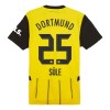 Officiële Voetbalshirt Borussia Dortmund Sule 25 Thuis 2024-25 - Heren